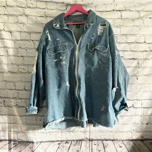 QUIZZ JEANS WOMEN. Jean jacket. Size 22